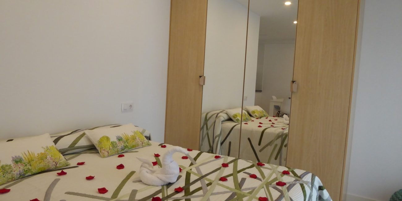 Dormitorio del estudio Alto Asón